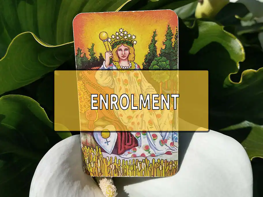 Enrolment for the Tarot Court Cards Course Enrolment for the Tarot Court Cards Course